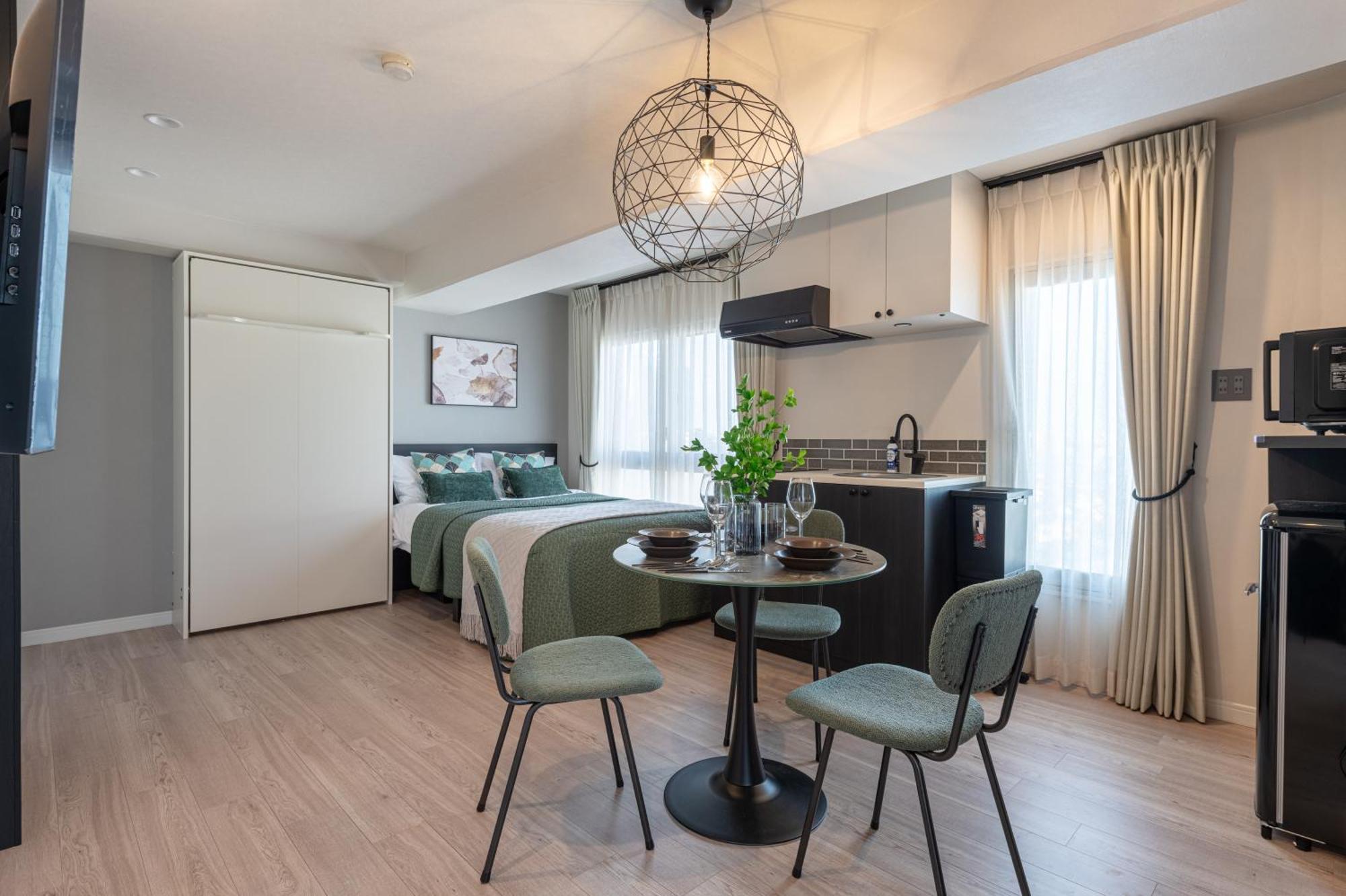 Nc Square Shinjuku -All Suite Residence- Tokió Szoba fotó